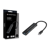 Hub USB-C Conceptronic 4 Portas 2xUSB-C 2xUSB3