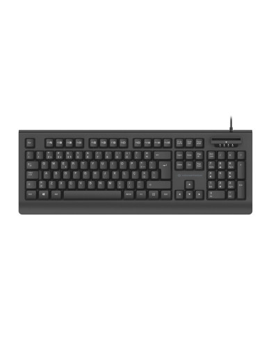 Teclado Conceptronic USB KAYNE01PT c/ Leitor de Cartões SmartID