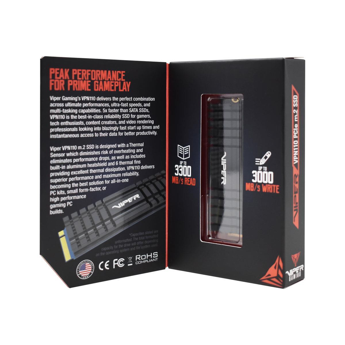 Disco SSD Viper VPN110 1Tb M.2 2280 PCIE Gen3 x4