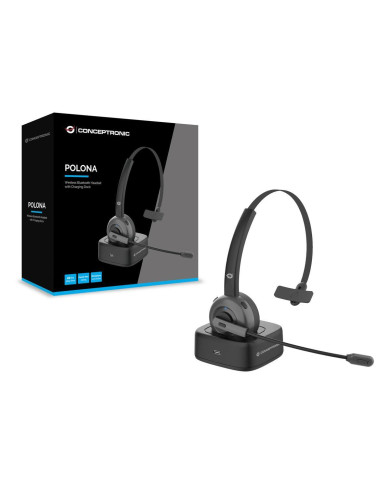 Headset Conceptronic Mono Bluetooth Charging Dock