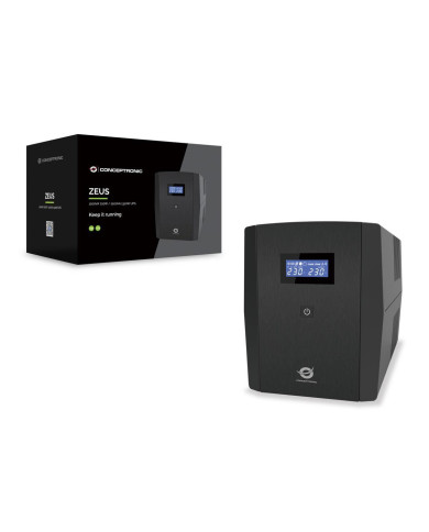 UPS Conceptronic Zeus 1200VA 720W IEC + Schuko