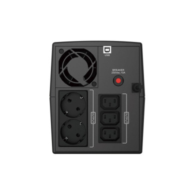 UPS Conceptronic Zeus 1200VA 720W IEC + Schuko