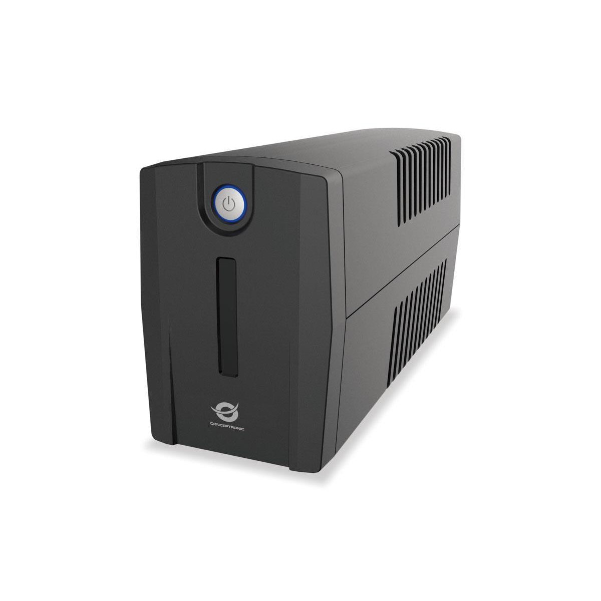UPS Conceptronic Zeus 1000VA 600W IEC x 4, HID USB, RJ45 In/Out, AVR