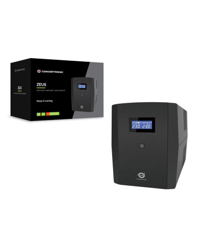 UPS Conceptronic Zeus 1500VA 900W IEC+Schuko AVR