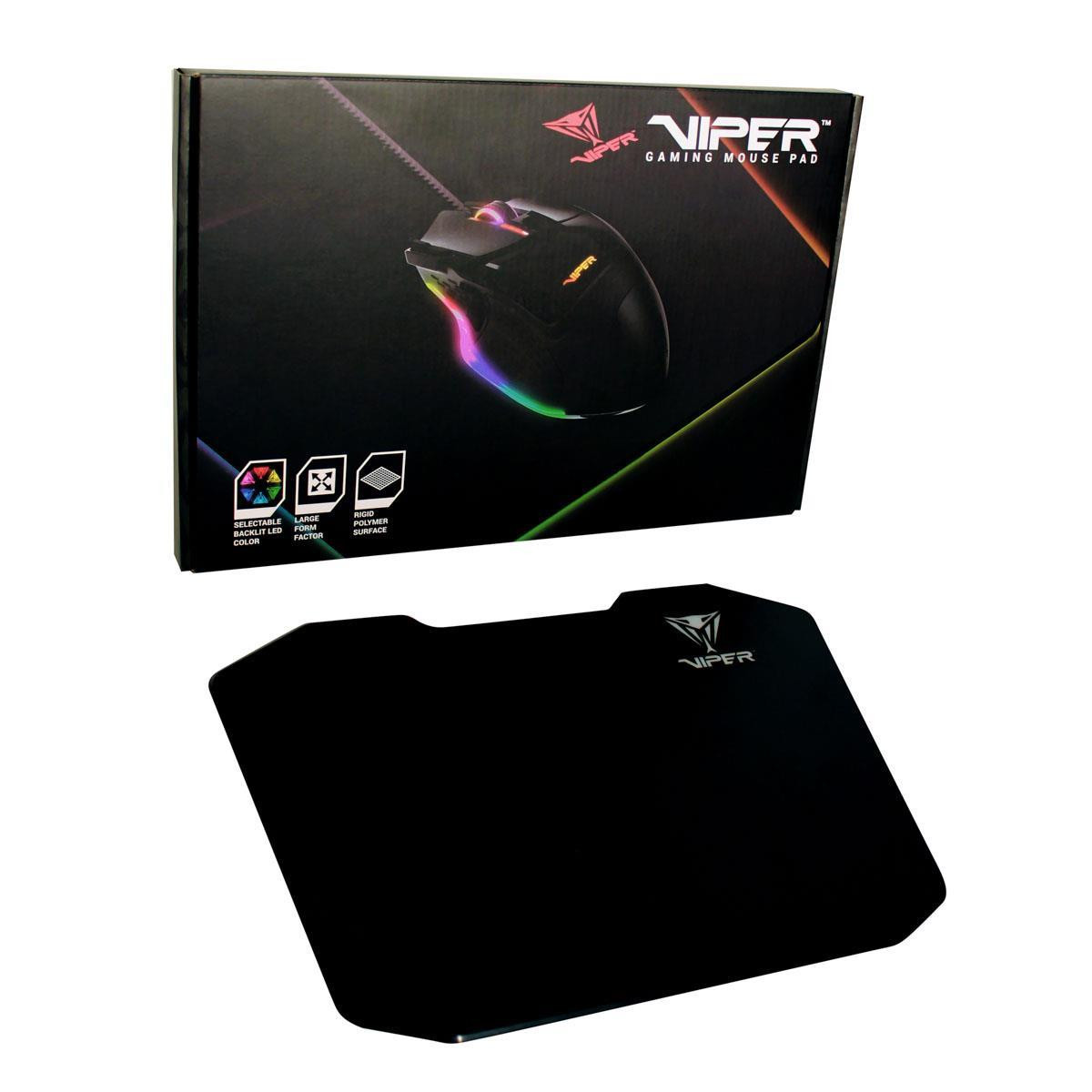 Mouse Pad Viper Gaming Led 6x Led Micro-Usb