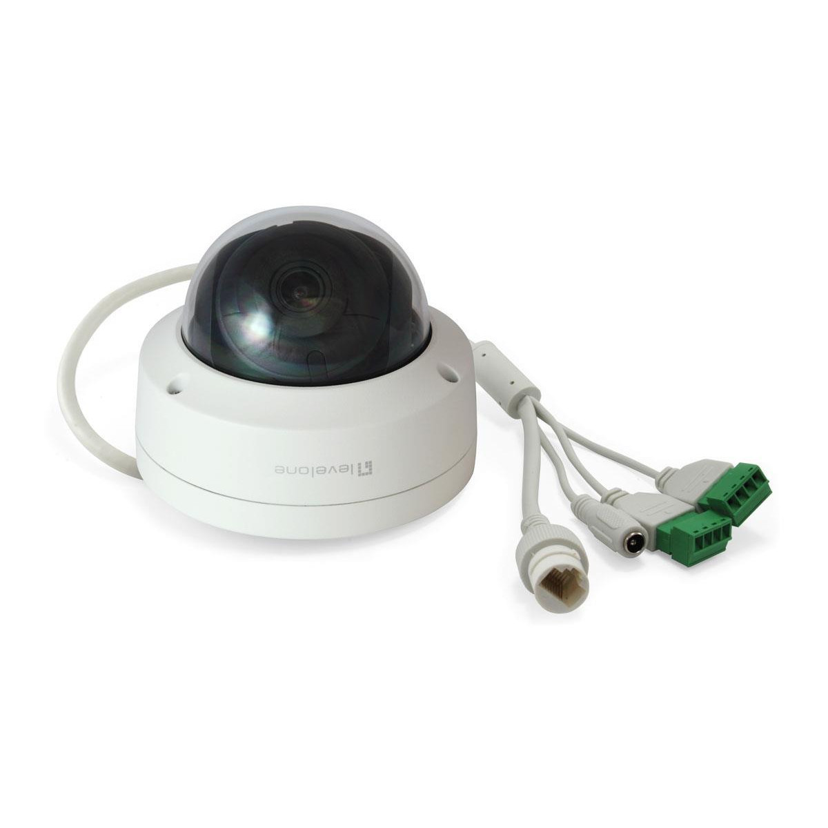 Câmara IP LevelOne FCS-3096 Gemini 8MP Interior/Exterior IR 9W PoE