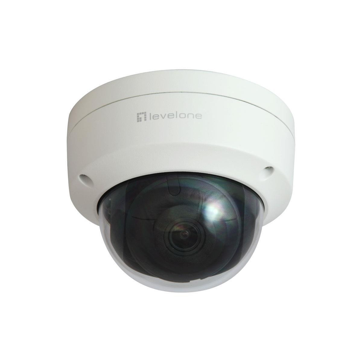 Câmara IP LevelOne FCS-3096 Gemini 8MP Interior/Exterior IR 9W PoE