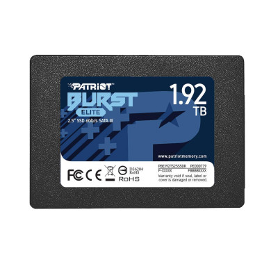 Disco SSD Patriot BURST ELITE 1.92TB SATA3 2.5"