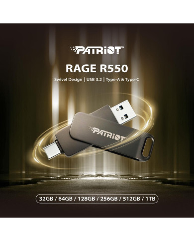 Patriot Rage R550 128Gb USB 3.2 Gen1