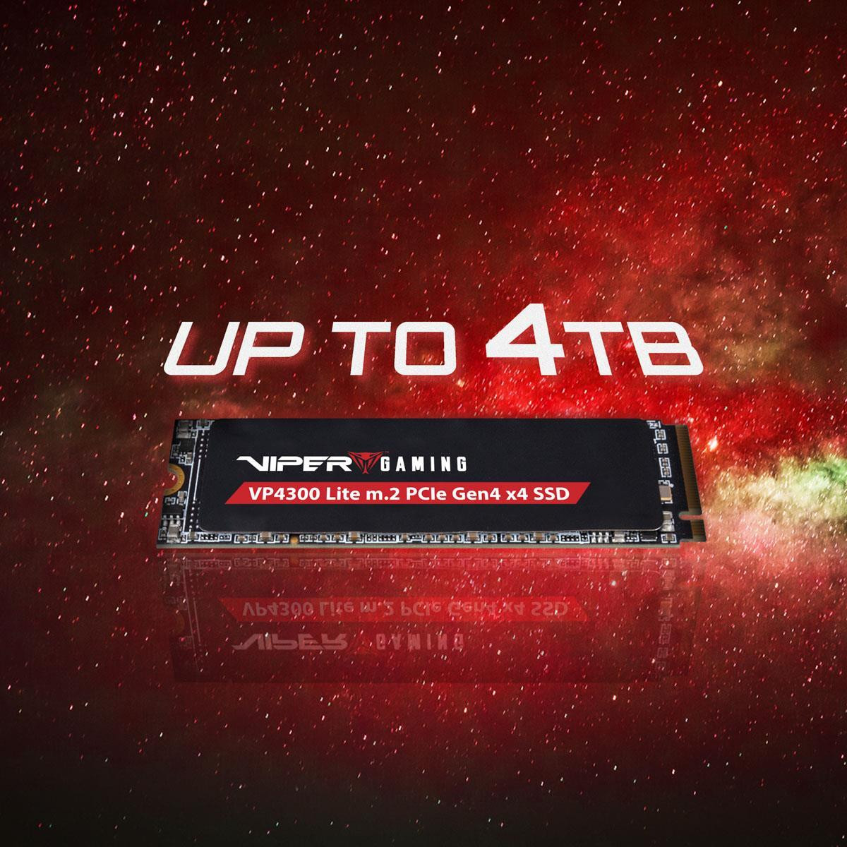 Disco SSD Viper VP4300L 1Tb M.2 2280 PCIE Gen4 x4