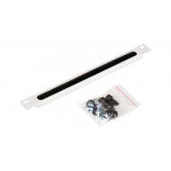 Cable Management Panel 10" Equip Brush 1U Grey- EZMB-10-G