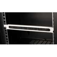 Cable Management Panel 10" Equip Brush 1U Grey- EZMB-10-G