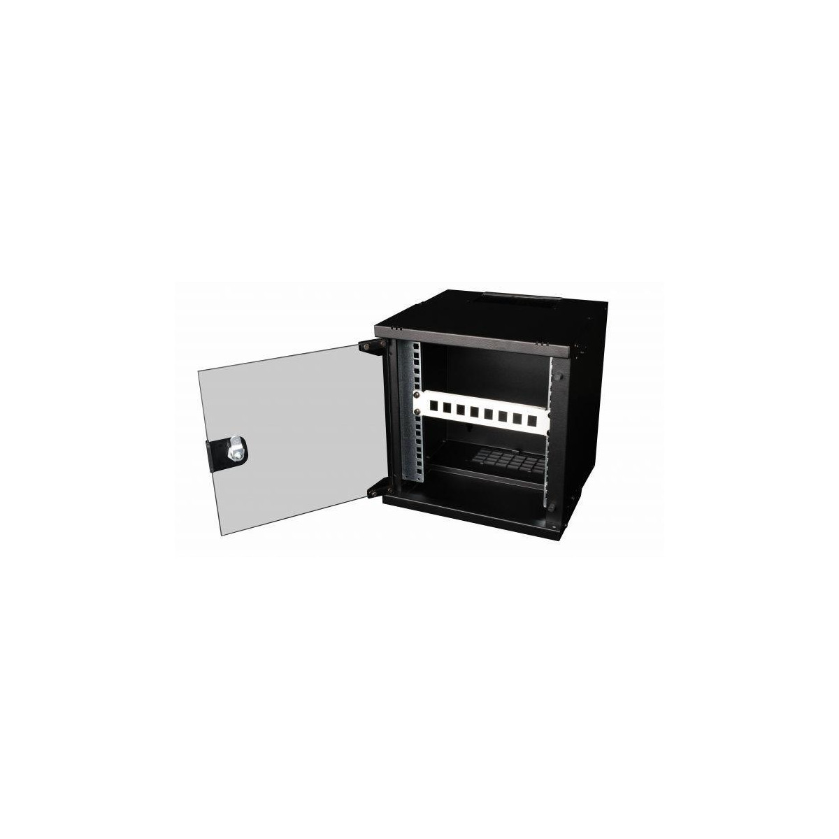 Patch Panel 10" Equip Unloaded 1U 8x RJ45 Grey - EZKP-10-G