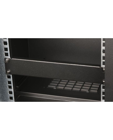 Blank Panel 10" Equip 1U Black- EZBP-10-B