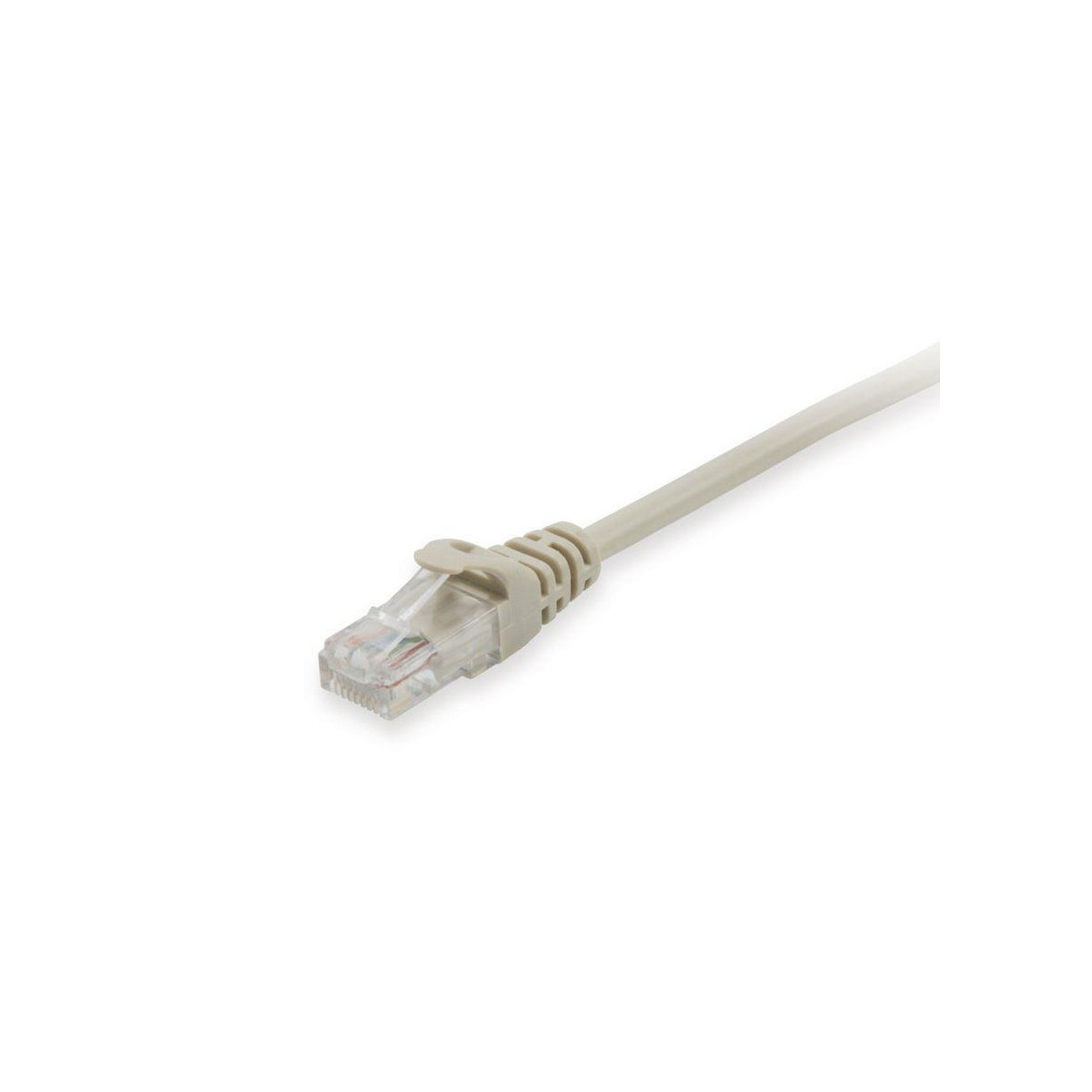 Cabo Rede Equip UTP Cat6A 0.5m Beige